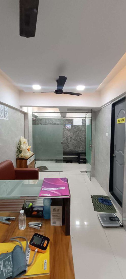 Consultation & examination room — Oceancare Mediclinic, DGMA approved seafarer medical centre, CBD Belapur Navi Mumbai